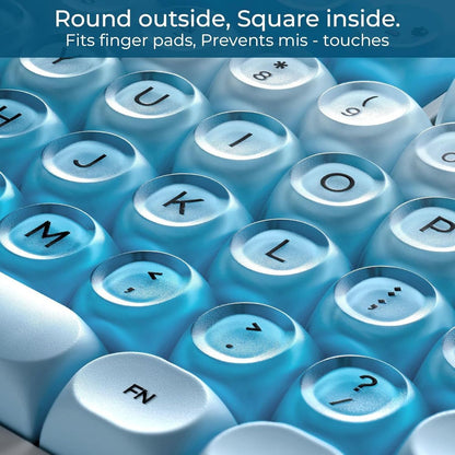 XVX Jelly Semi Transparent HOA Profile 120+ Keys Keycaps Set
