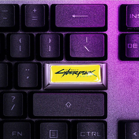 Cyberpunk 2077 Zinc Alloy Artisan Enter Backspace Keycap