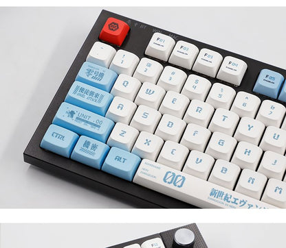 Eva 01 XDA PBT Keycaps Set