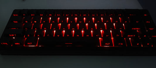 Black Side Engraved 120+ Keys Keycaps- OEM
