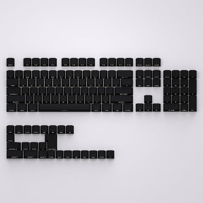 Black Side Engraved 120+ Keys Keycaps- OEM