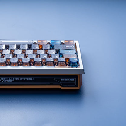 Winterglass Transparent PC Cherry Profile 87 Keys Keycaps Set
