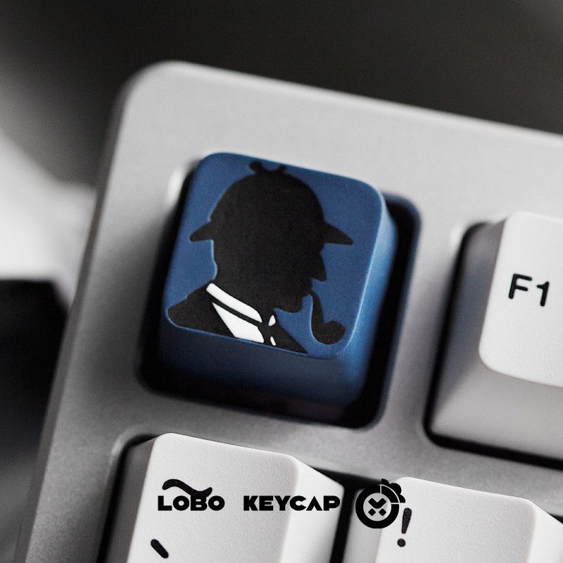 Sherlock Holmes R4 Resin Artisan Keycap