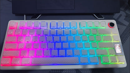XVX Crystal Jelly 2.0 Semi Transparent OEM Profile 120+ Keys Keycaps Set