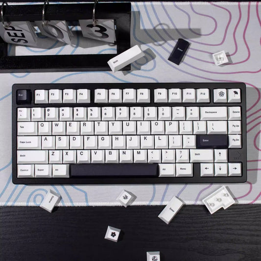 Clean BOW Cherry Profile PBT 120+ Keys Keycaps Set