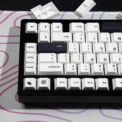 Clean BOW Cherry Profile PBT 120+ Keys Keycaps Set