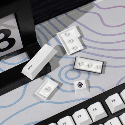 Clean BOW Cherry Profile PBT 120+ Keys Keycaps Set