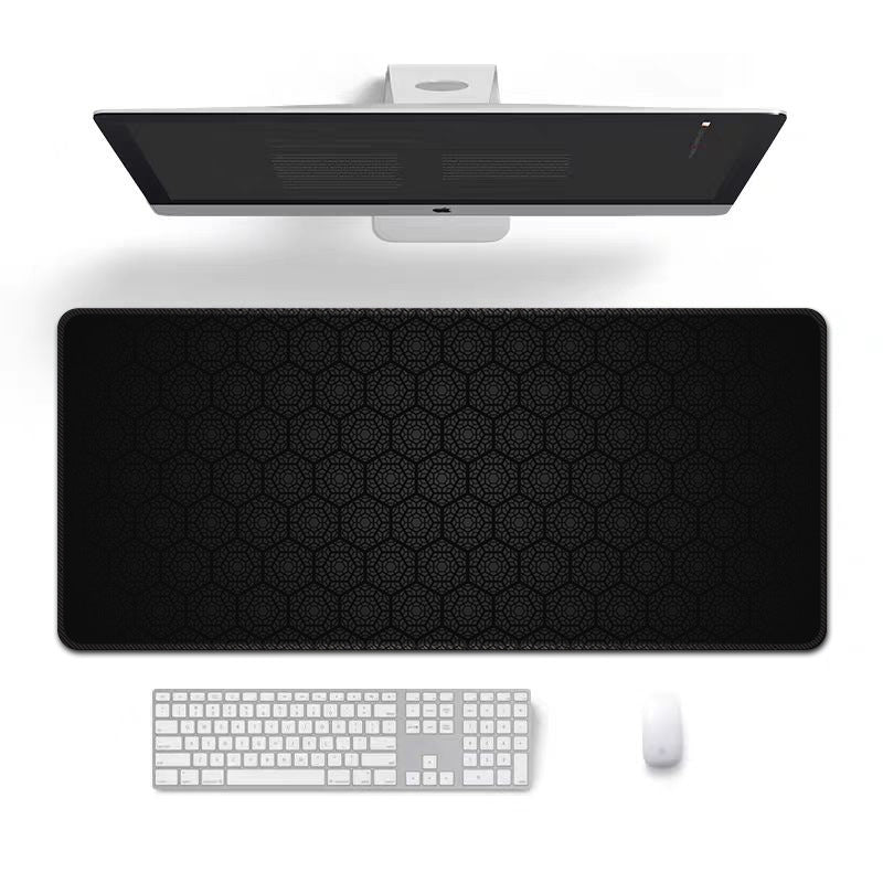 Black Gen 4mm Thick Anti Skid Deskpad 900*400*4mm