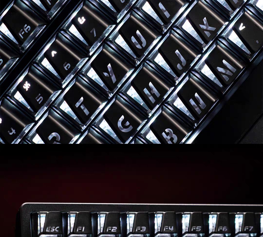 Titan Nation x XVX x GXD PRISM Refraction Cherry Profile Keycaps