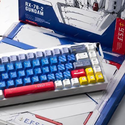 Gundam Cherry Profile 120+ Keys PBT Keycaps Set