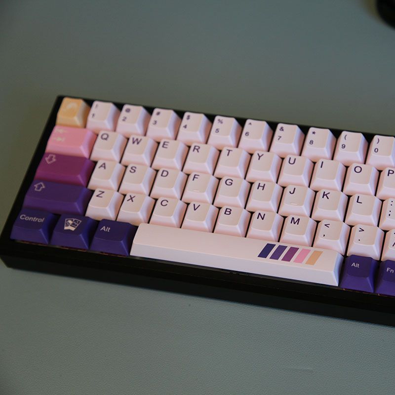 Twilight Cherry Profile PBT 120+ Keys Keycaps Set