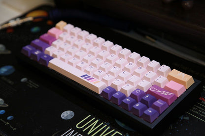 Twilight Cherry Profile PBT 120+ Keys Keycaps Set