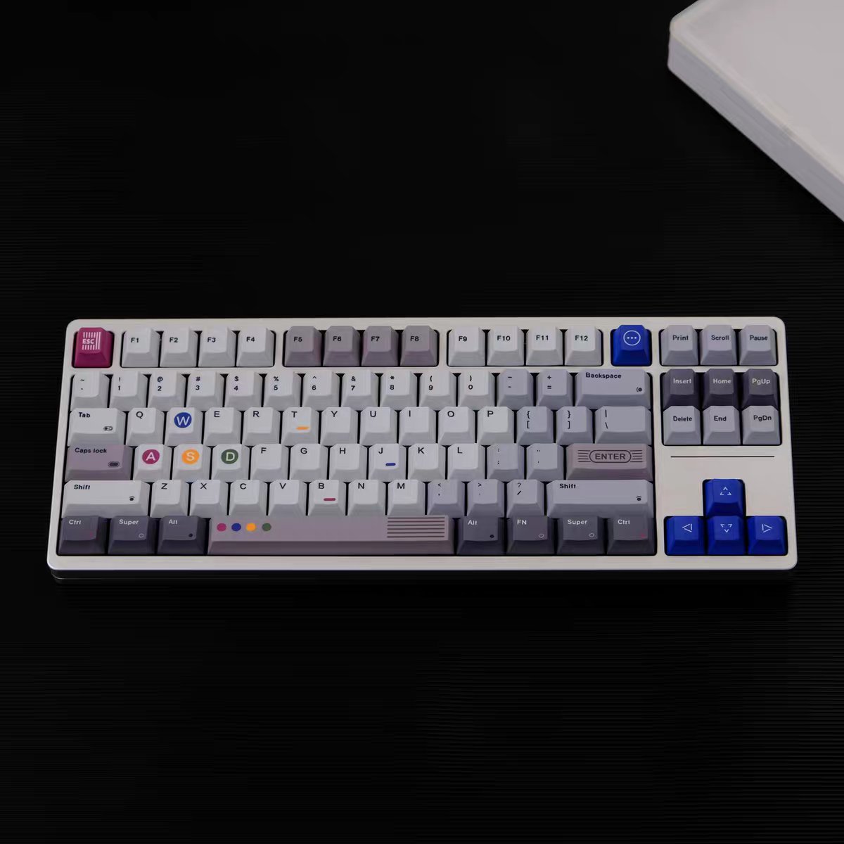 Game 1989 Retro Themed PBT 120+ Keys Keycaps Set