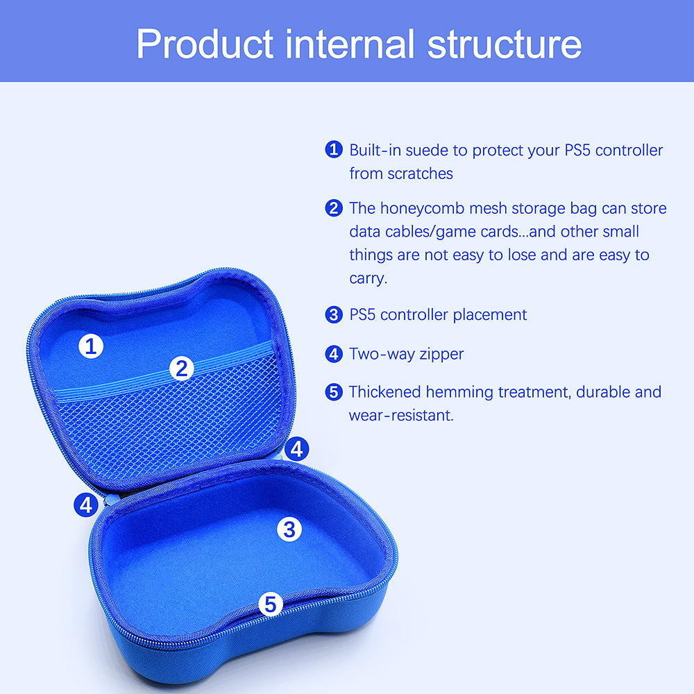 Gamepad Storage Cover Bag - Solid Color