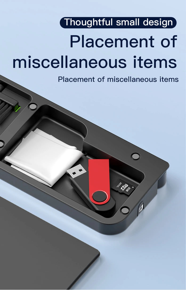 Storage Box of 22 in 1 Cleaning Kit with wrist Rest in BD