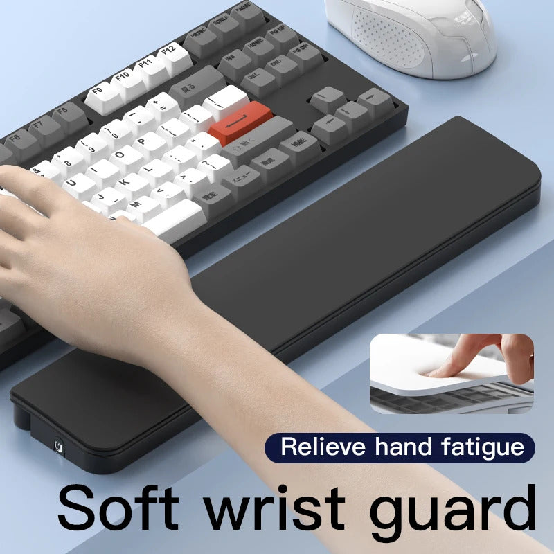 22 in 1 Cleaning Kit with Memory Foam Wrist Rest Black Color FancyKeebs Bangladesh