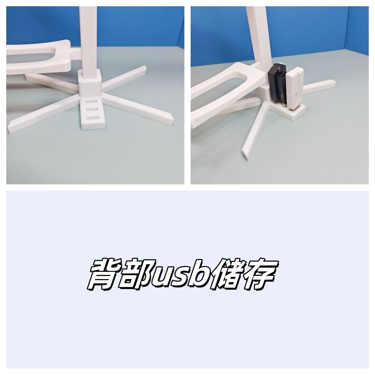 3in1 Gamepad Headphone 3d printed Stand and Dongle Holder