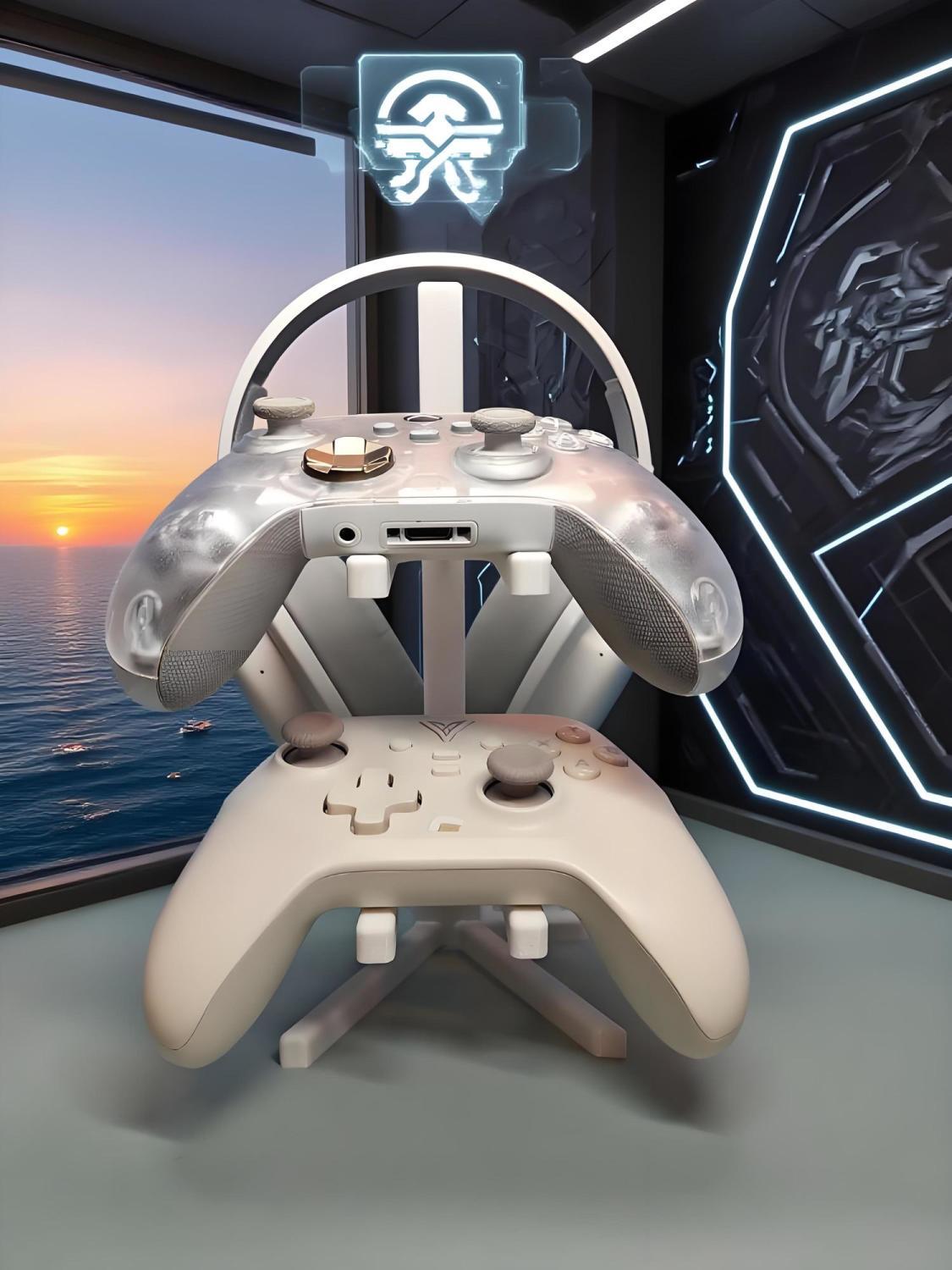 3in1 Gamepad Headphone 3d printed Stand and Dongle Holder