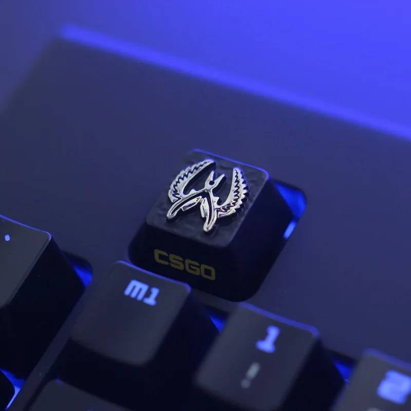 Zinc-plated Aluminum Artisan R4 Keycaps - CSGO – FancyKeebs