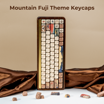 Mount Fuji MOA Profile PBT 110+ Keys Keycaps Set