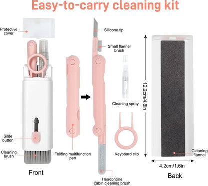 7 in 1 multi functional cleaning kit's all the tools in Bangladesh.