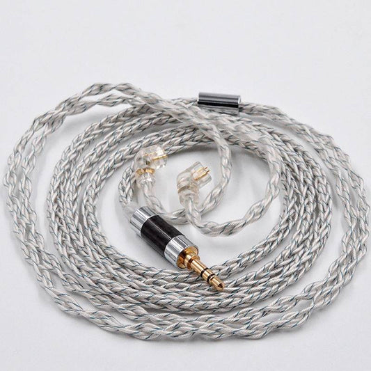 KZ 784 Cores Silver Blue Hybrid Upgrade Cable