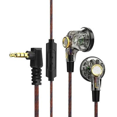QKZ MDR 16mm Dynamic Driver Earphone - Mic 3.5mm