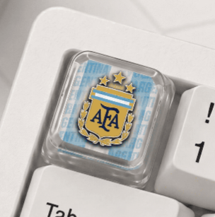 Argentina Football Keycaps
