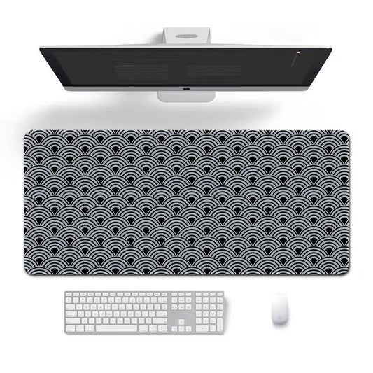 Black Ripple 4mm Thick Anti Skid Deskpad 900*400*4mm Price in BD