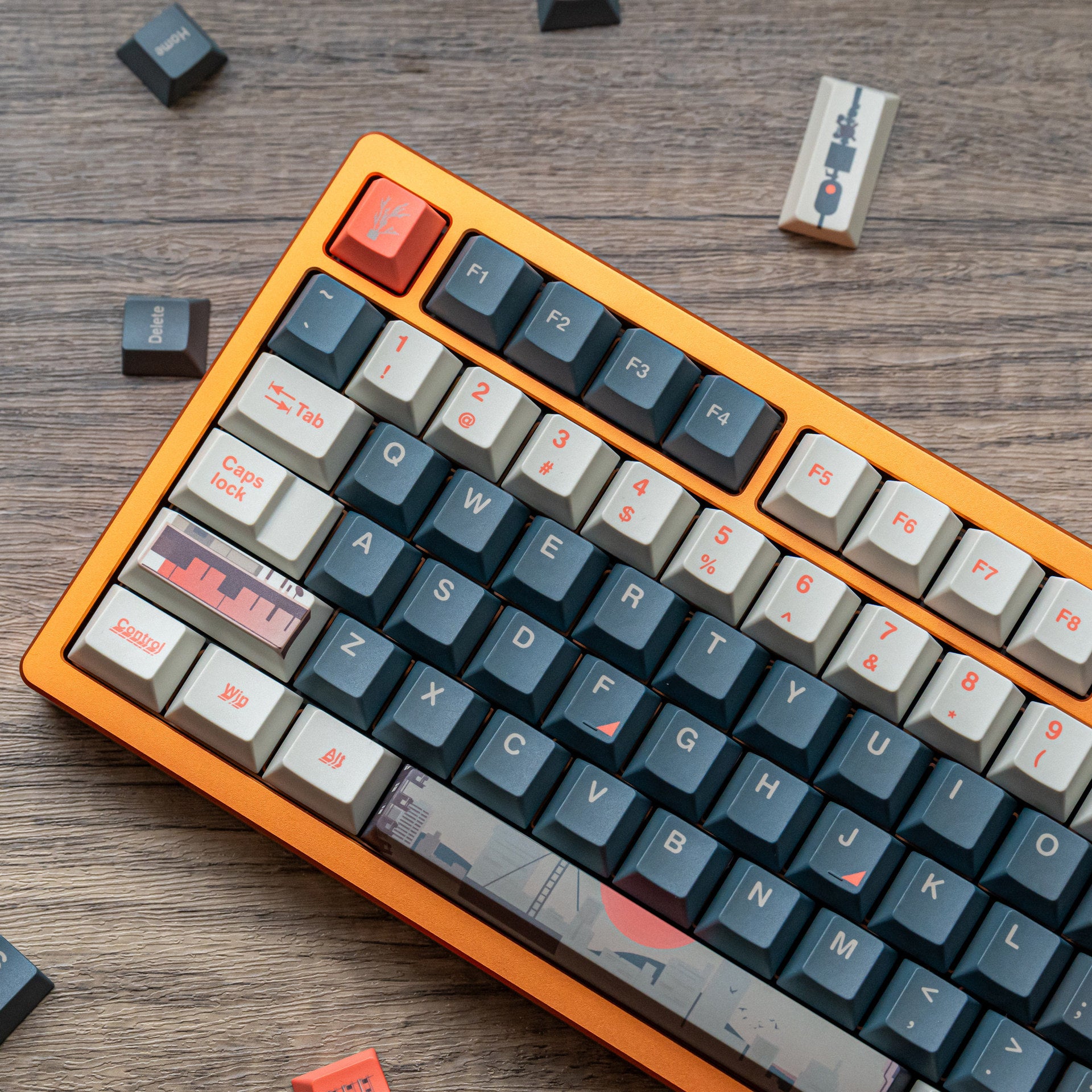 Cityscape Cherry Profile PBT Keycaps Set Price in Bangaldesh at FancyKeebs