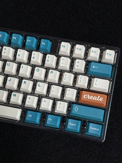 Earth Tones Cherry Profile Keycaps Set