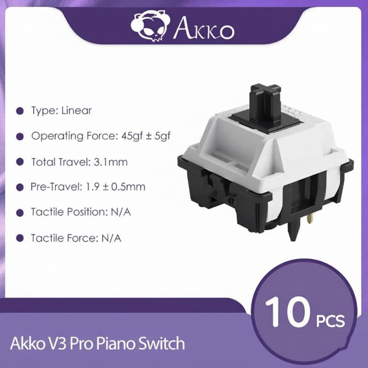 Akko V3 Piano Pro Linear Switch 45pcs Box