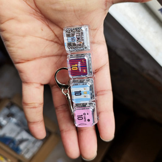 Messi Barcelona Argentina Miami Keycap Keychain FancyKeebs Bangladesh