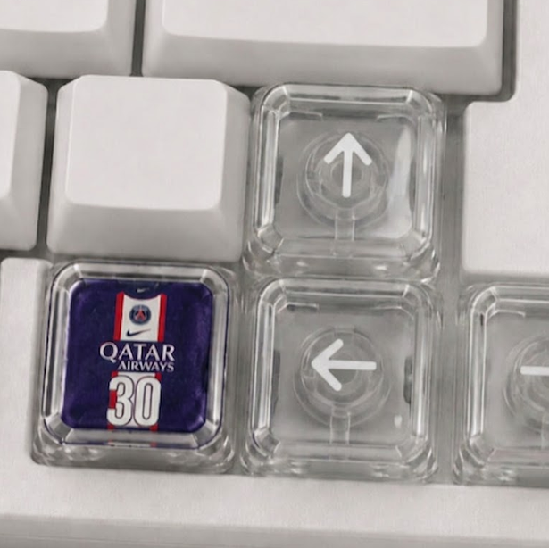 Messi's PSG Jersey Keycap