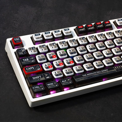 Meteorite Fall PBT SA Profile 125 Keys Pudding Keycaps Set