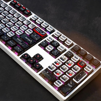 Meteorite Fall PBT SA Profile 125 Keys Pudding Keycaps Set