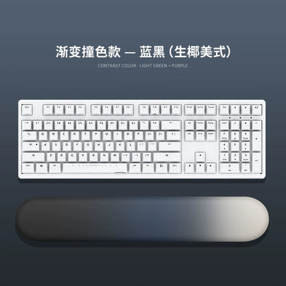 Black Gradient Keyboard Mouse Wrist Rest Combo