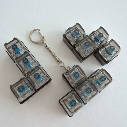 Switch Tester Fidget Keychain with Switch - 4 Key MAO Profile