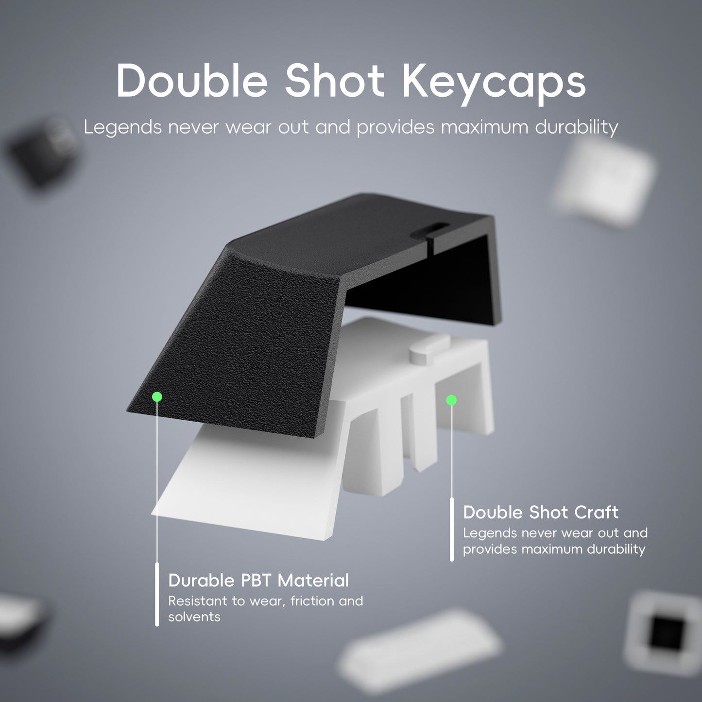 XVX WOB JP Legends Double Shot PBT Cherry Keycaps