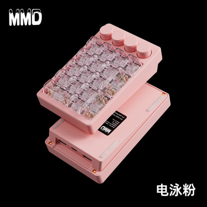 MMD KM21 Pro  CNC Aluminium Alloy 21 Keys Wired Hot Swappable Macro Keypad