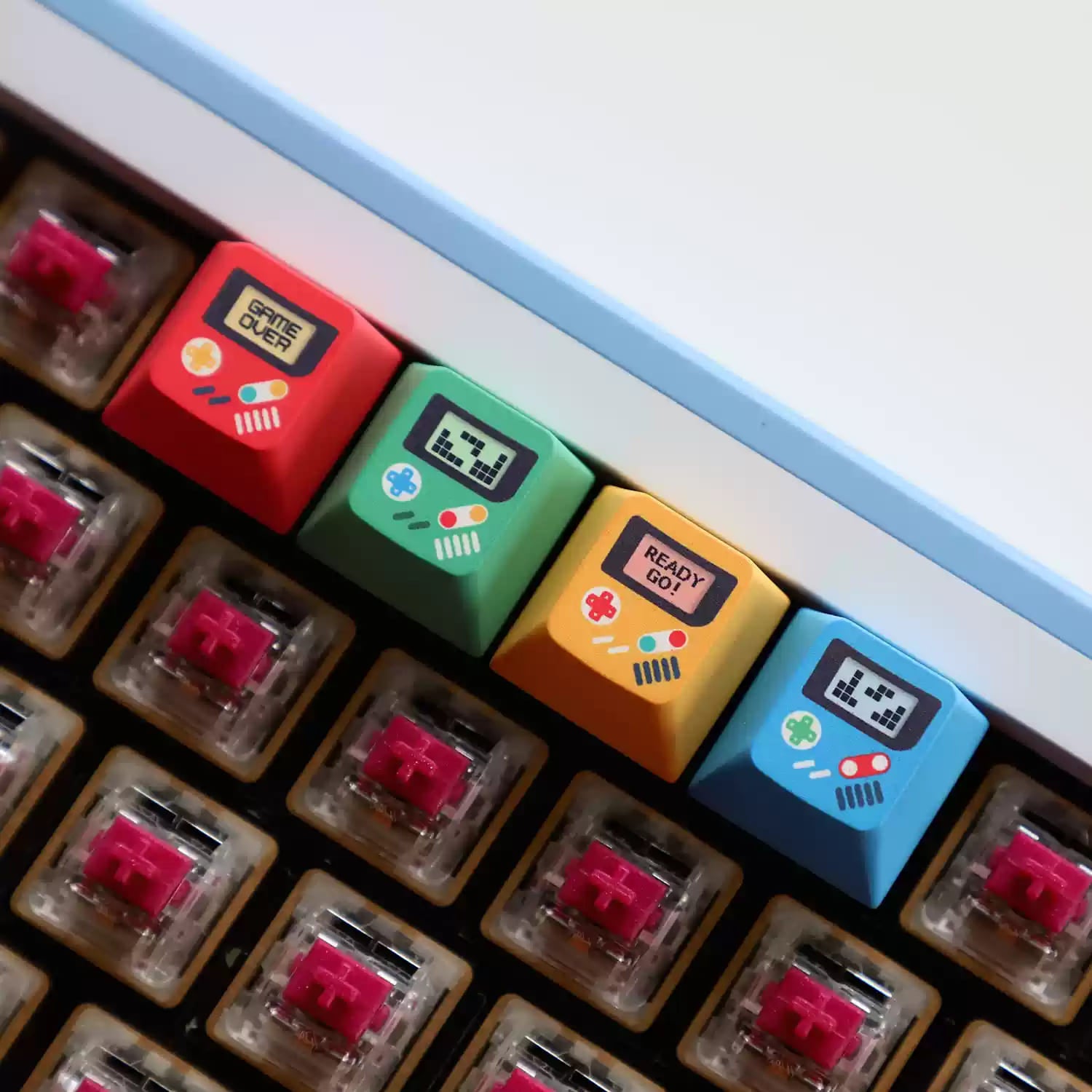 Gameboy R4 Keycaps - Set of 4 Keys – FancyKeebs