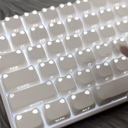 XVX Lumicat MAO Profile Shinethrough Keycaps Set