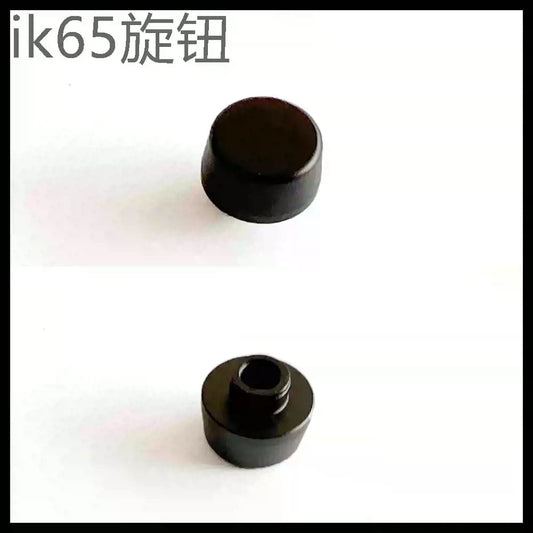 Feker Metal Knob - Inset Round - Black