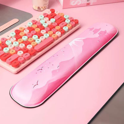 Sakura Pink Memory Foam Wrist Rest Pad
