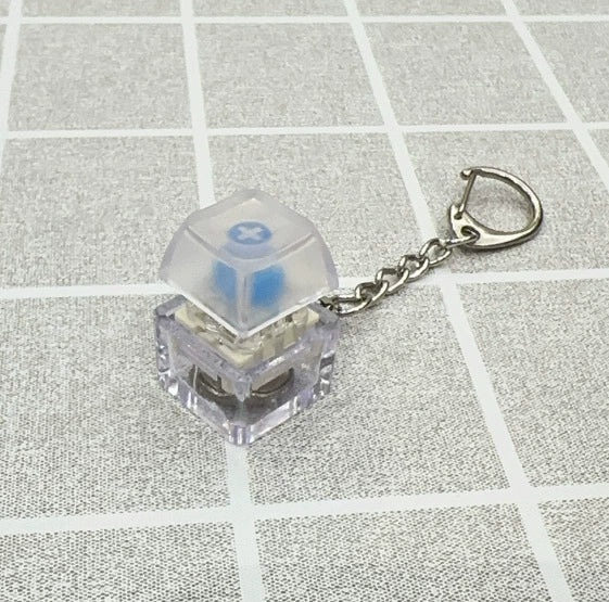 Switch Tester Fidget Keychain with Switch - 1 Key with LED