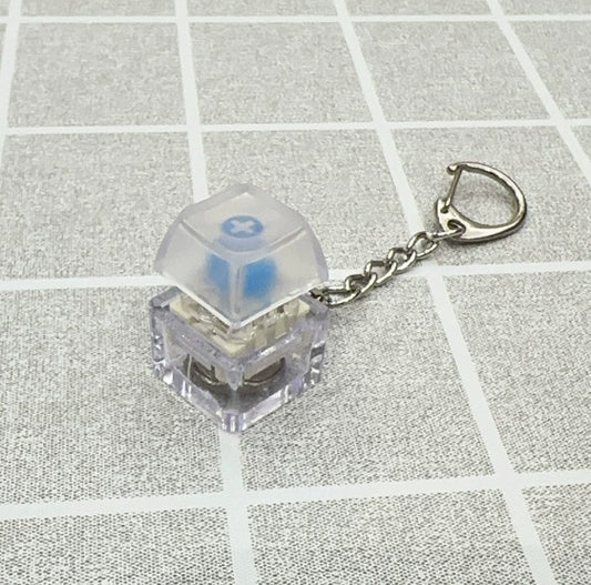 Switch Tester Fidget Keychain with Switch - 1 Key with LED