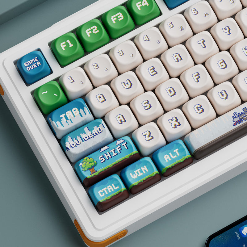 16Bit MOA Profile PBT 120+ Keys Keycaps Set