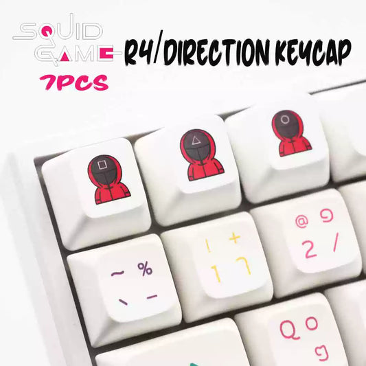 Squid Game R4 Mask Keycaps