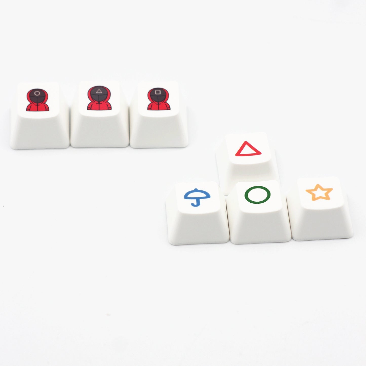 Squid Game Arrow Keycaps
