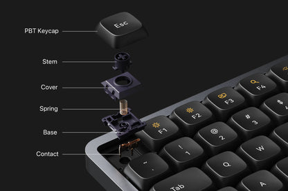 LOFREE Flow84 The Smoothest Mechanical Keyboard